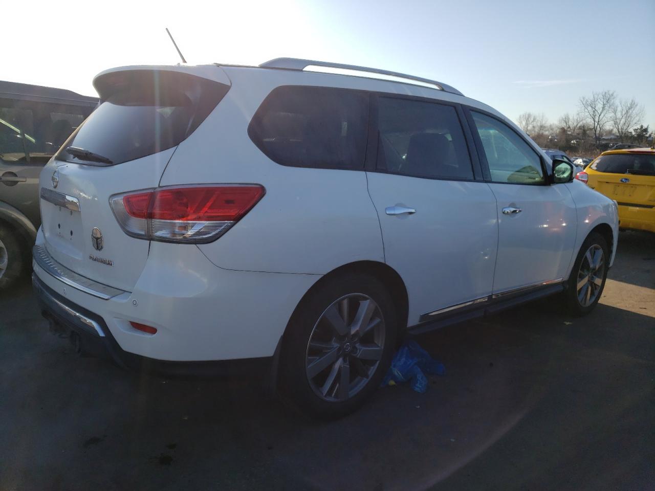2014 Nissan Pathfinder VIN 5N1AR2MN3EC655251 Copart auction photo, mechanical / minor dent/scratches damage thumbnail 3