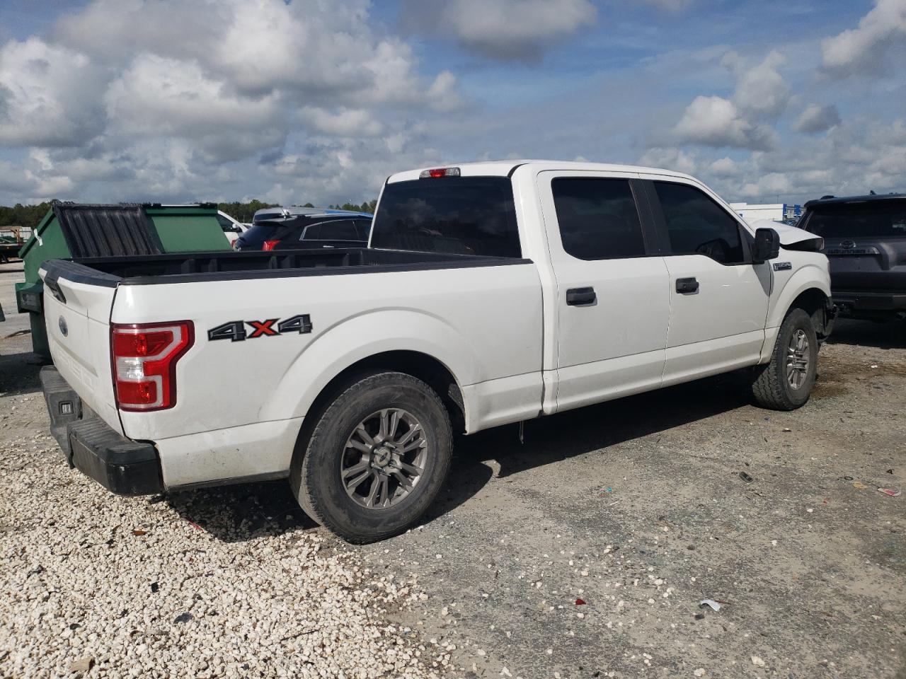 2018 Ford F-150 VIN 1FTFW1E51JFE10470 Copart auction photo, front end damage thumbnail 3
