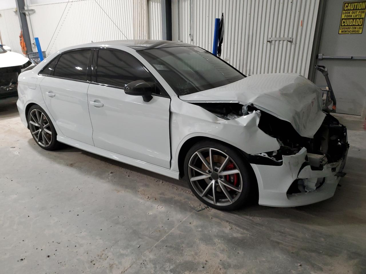 2016 Audi S3 VIN WAUB1GFF4G1077997 Copart auction photo, front end damage thumbnail 4