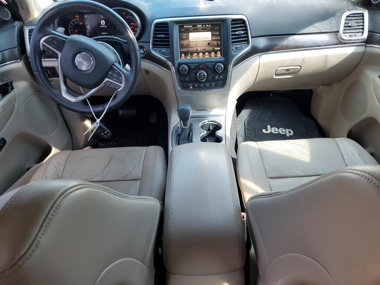 2017 Jeep Grand Cherokee VIN 1C4RJEBG4HC888015 Copart auction photo, rollover damage thumbnail 8