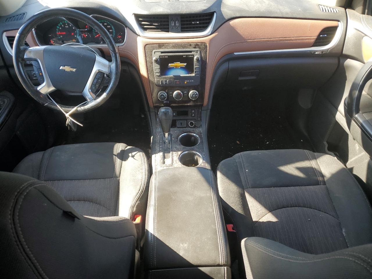 2015 Chevrolet Traverse VIN 1GNKRGKD0FJ109396 Copart auction photo, side damage thumbnail 8