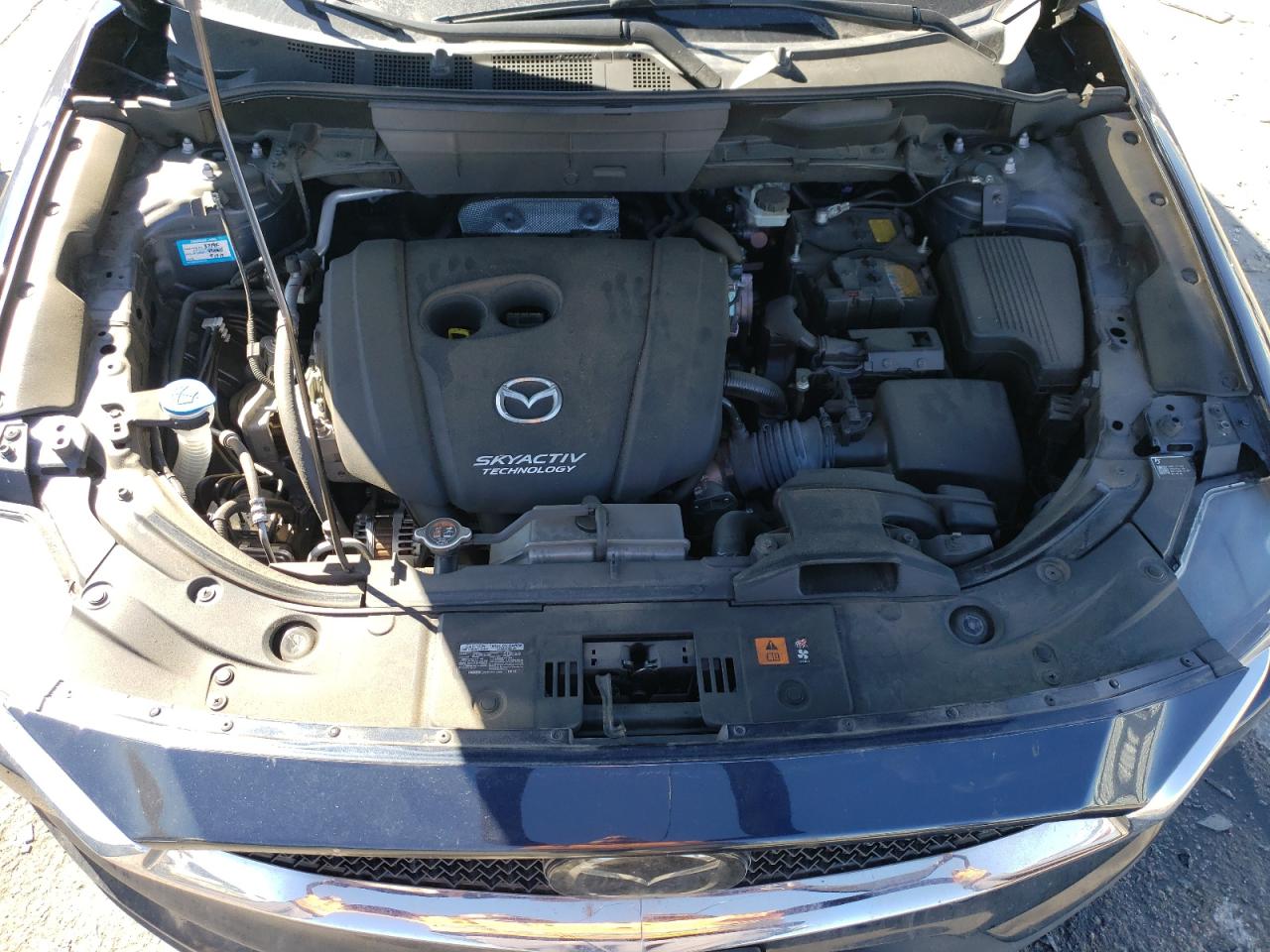 2018 Mazda CX-5 VIN JM3KFBCM1J0302133 Copart auction photo, side / rear end damage thumbnail 13