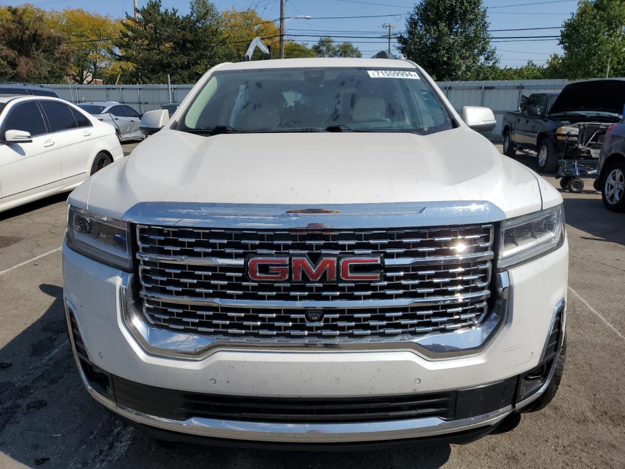 2021 GMC Acadia VIN 1GKKNXLS3MZ166714 Copart auction photo, all over / undercarriage damage thumbnail 5