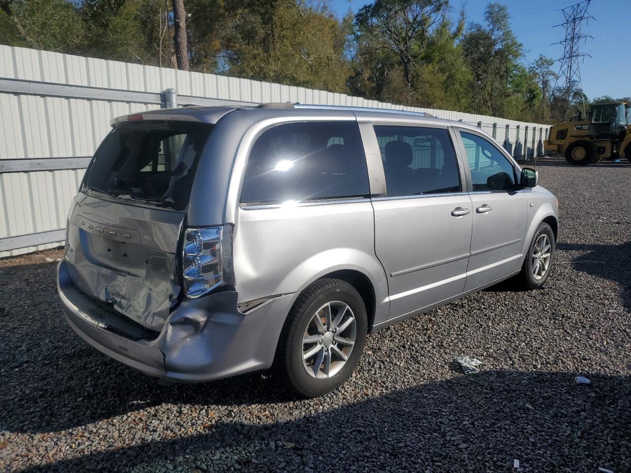 2014 Dodge Caravan VIN 2C4RDGCG3ER267983 Copart auction photo, rear end damage thumbnail 3