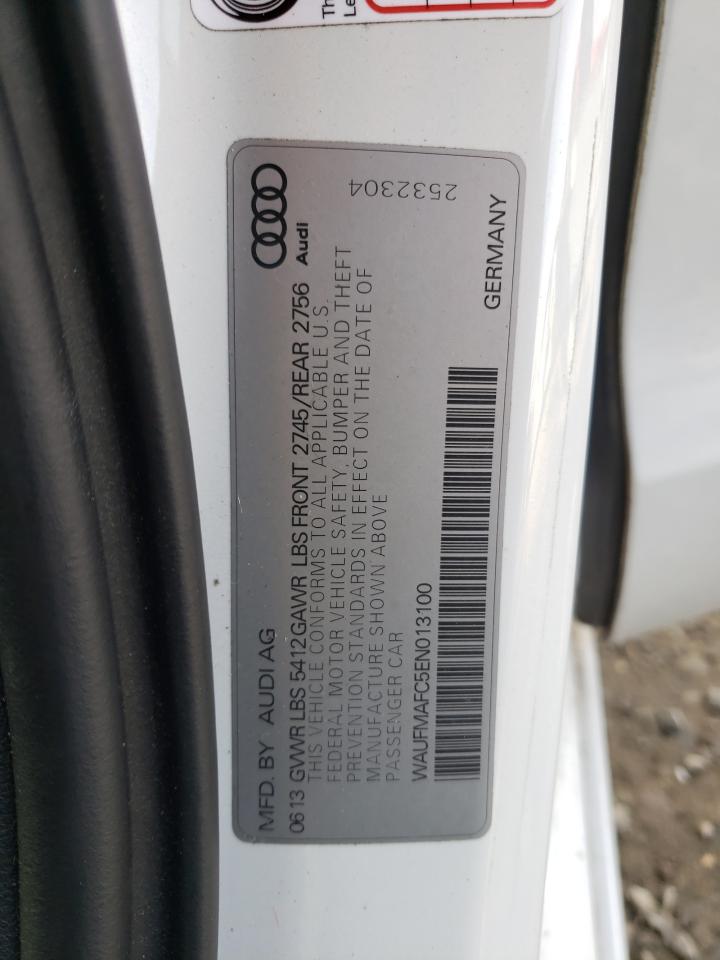 2014 Audi A6 VIN WAUFMAFC5EN013100 Copart auction photo, front end damage thumbnail 13