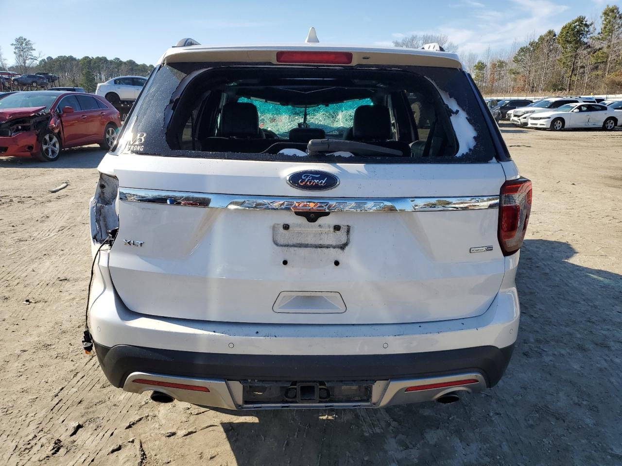 2016 Ford Explorer VIN 1FM5K8DH8GGC99488 Copart auction photo, all over damage thumbnail 6