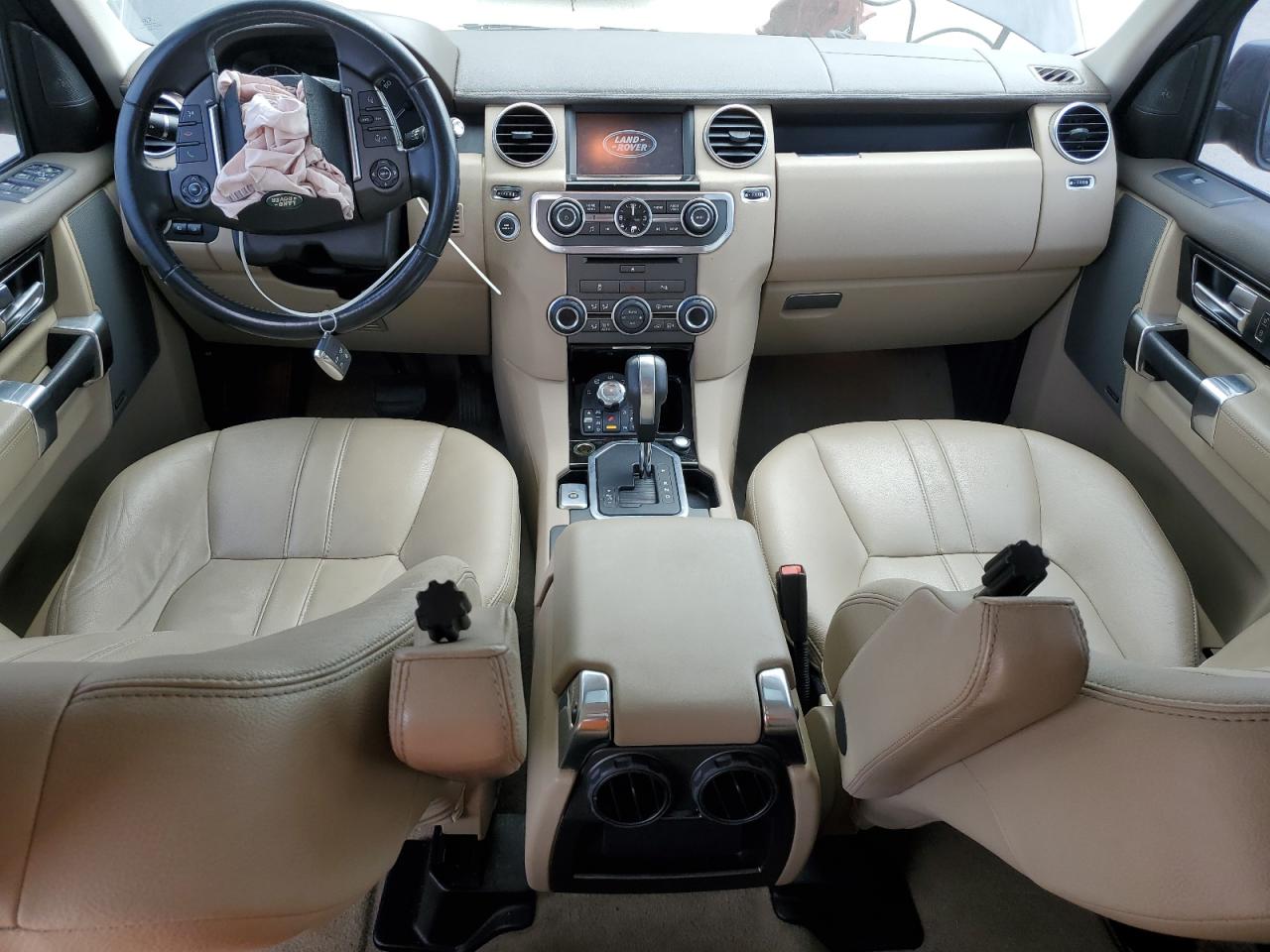 2012 Land Rover LR4 VIN SALAG2D46CA600280 Copart auction photo, front end damage thumbnail 8