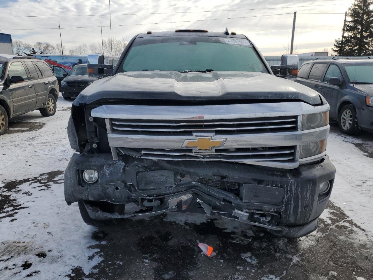 2016 Chevrolet Silverado VIN 1GC1KXE88GF161662 Copart auction photo, front end damage thumbnail 5