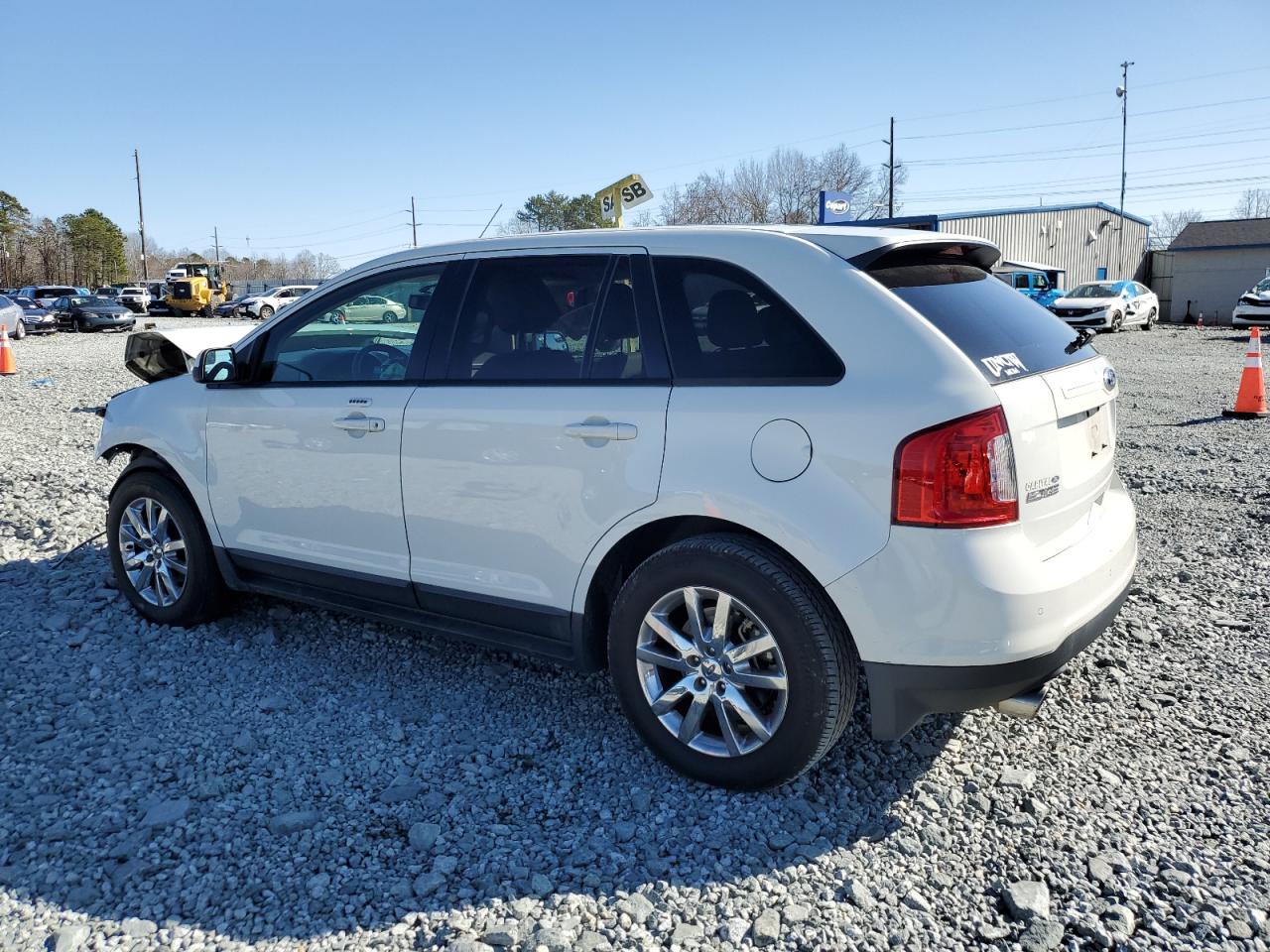 2013 Ford Edge VIN 2FMDK3J90DBC36626 Copart auction photo, front end damage thumbnail 2