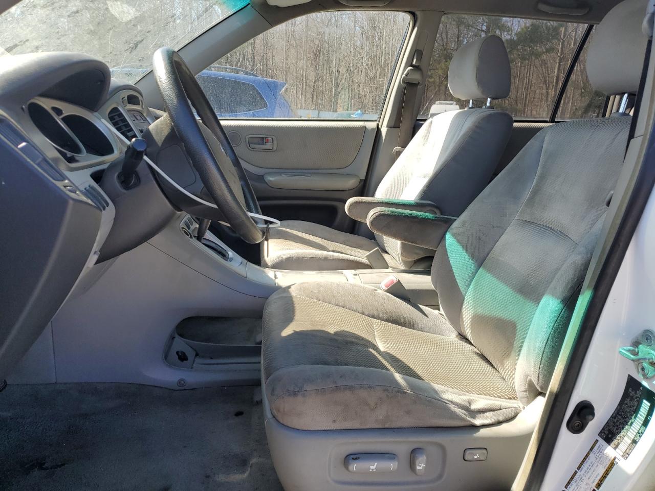 2004 Toyota Highlander VIN JTEGP21A840013321 Copart auction photo, side / side damage thumbnail 7