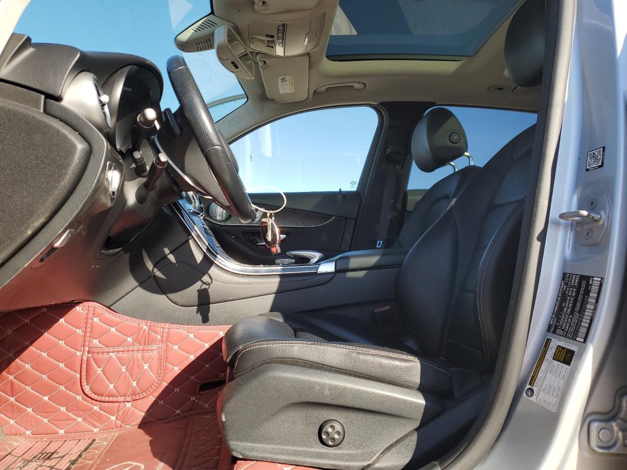 2016 Mercedes-Benz GLC VIN WDC0G4KB3GF030628 Copart auction photo, rear end / front end damage thumbnail 7