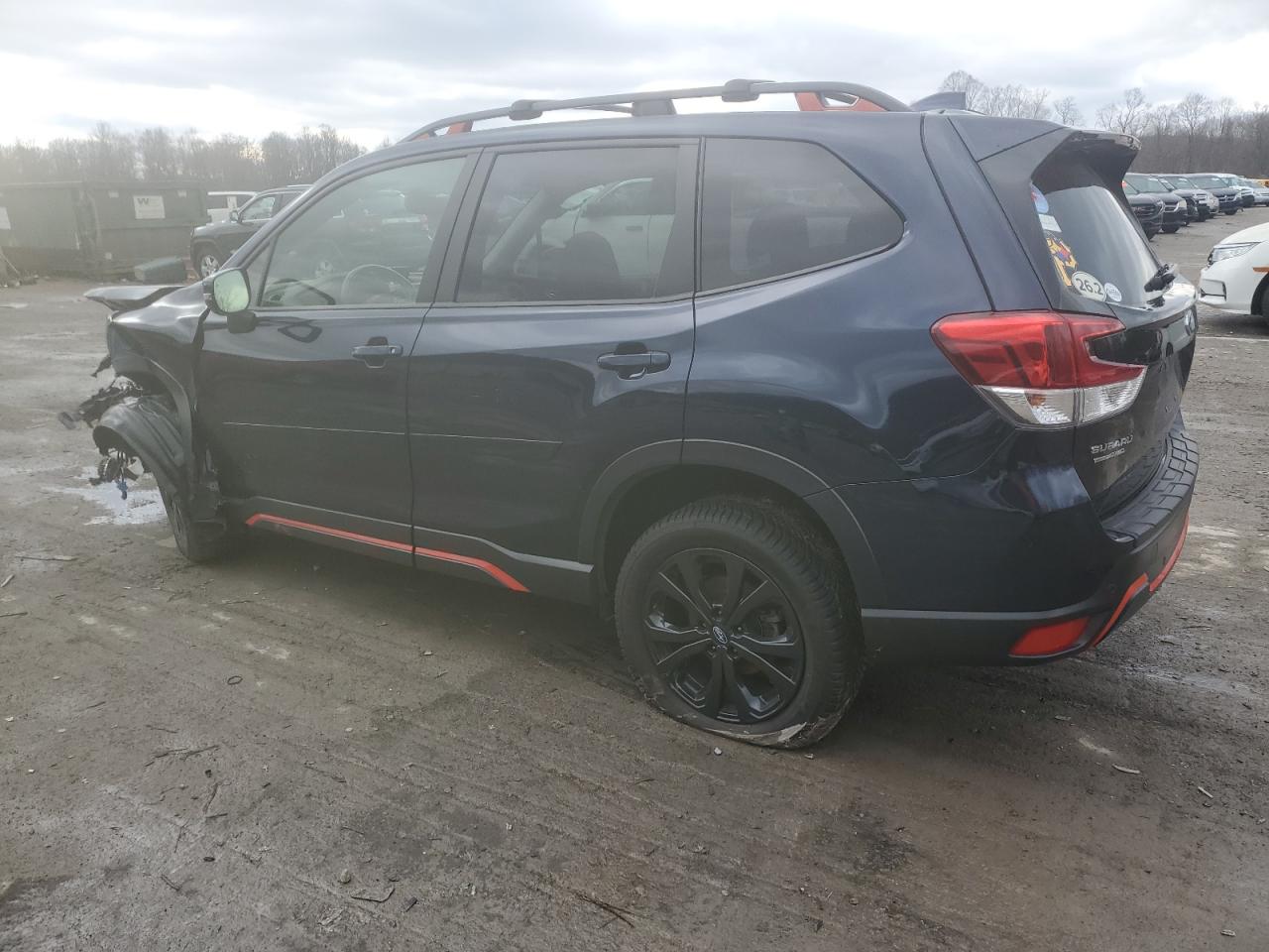 2020 Subaru Forester VIN JF2SKARC0LH549470 Copart auction photo, front end damage thumbnail 2