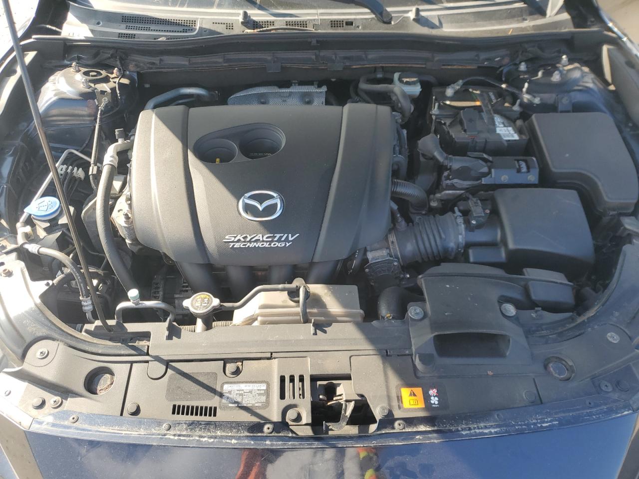 2014 Mazda 3 VIN JM1BM1V35E1154890 Copart auction photo, front end / side damage thumbnail 11