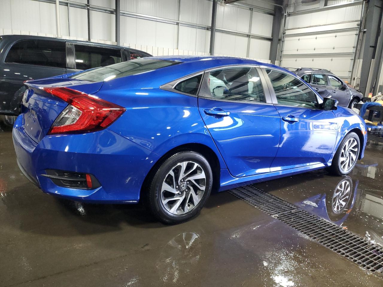 2016 Honda Civic VIN 19XFC2F75GE089986 Copart auction photo, side damage thumbnail 3