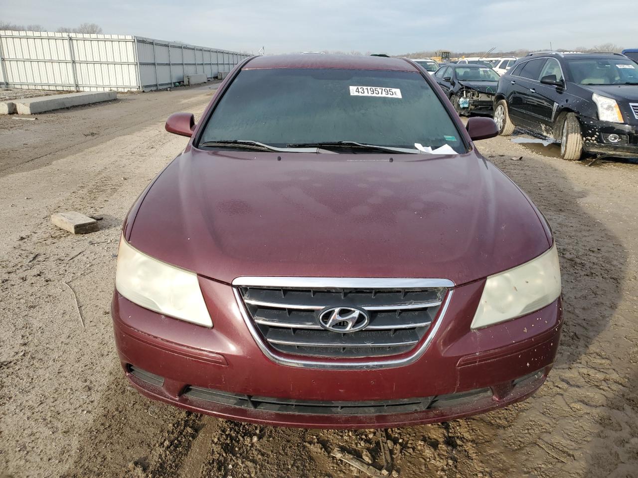 2009 Hyundai Sonata VIN 5NPET46C79H404712 Copart auction photo, burn damage thumbnail 5