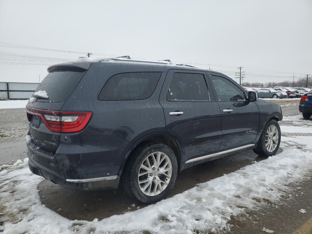 2015 Dodge Durango VIN 1C4RDJEG9FC811035 Copart auction photo, front end damage thumbnail 3