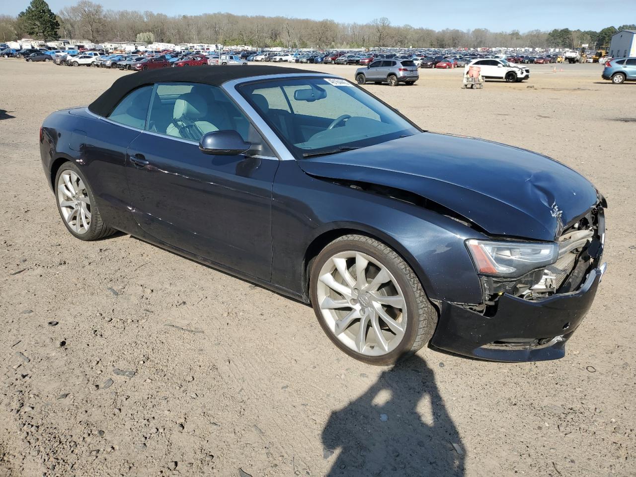2013 Audi A5 VIN WAUJFAFH5DN007540 Copart auction photo, front end / minor dent/scratches damage thumbnail 4