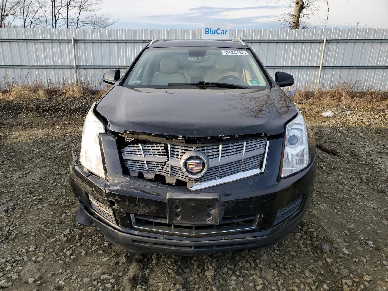 2012 Cadillac SRX VIN 3GYFNAE36CS544689 Copart auction photo, front end / side damage thumbnail 5