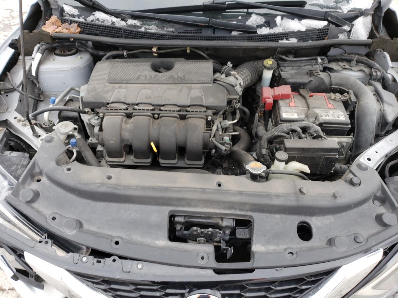 2017 Nissan Sentra VIN 3N1AB7APXHL648885 Copart auction photo, front end / hail damage thumbnail 12