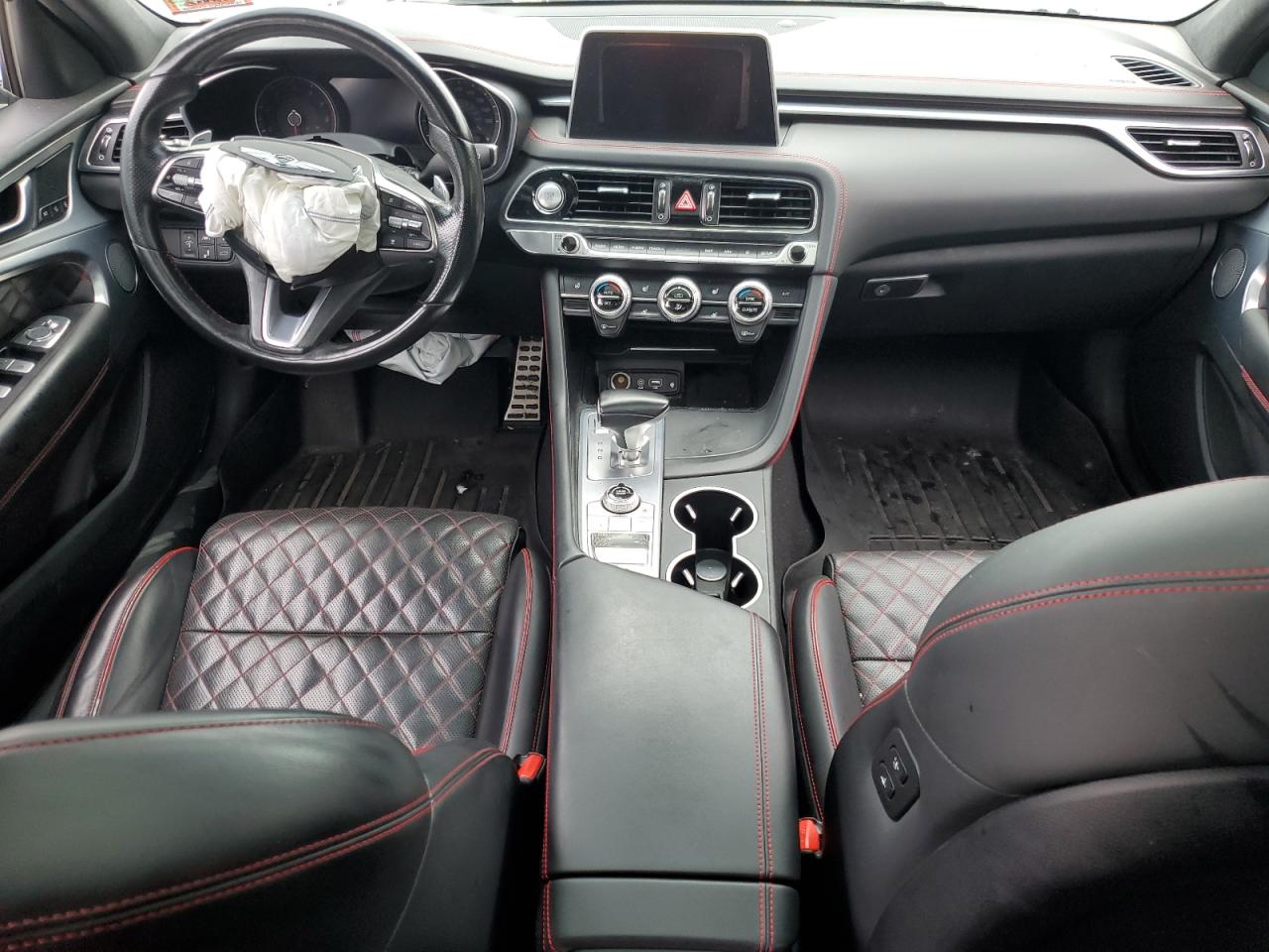 2019 Genesis G70 VIN KMTG34LE6KU014762 Copart auction photo, front end damage thumbnail 8