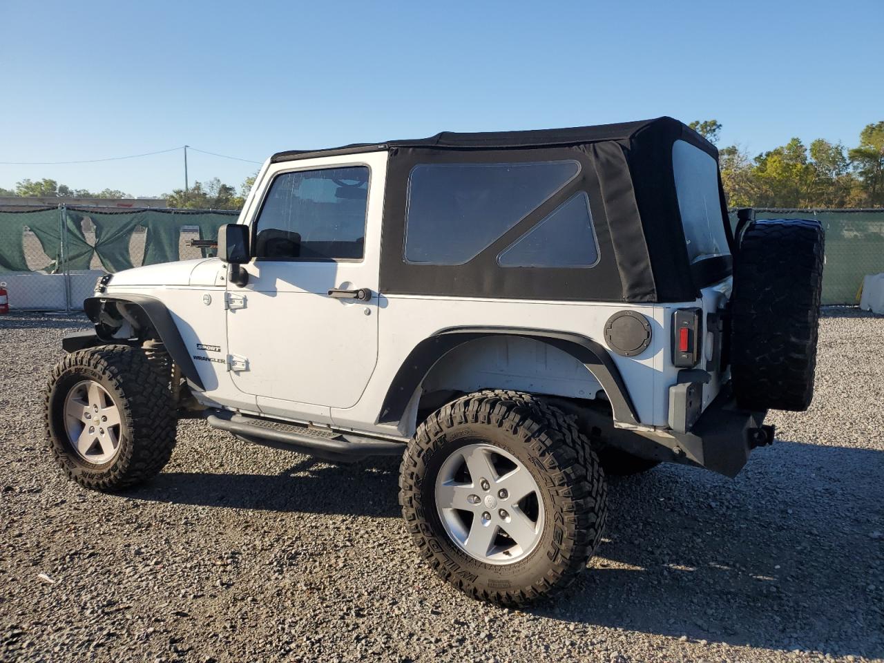 2012 Jeep Wrangler VIN 1C4GJWAG7CL143850 Copart auction photo, front end damage thumbnail 2