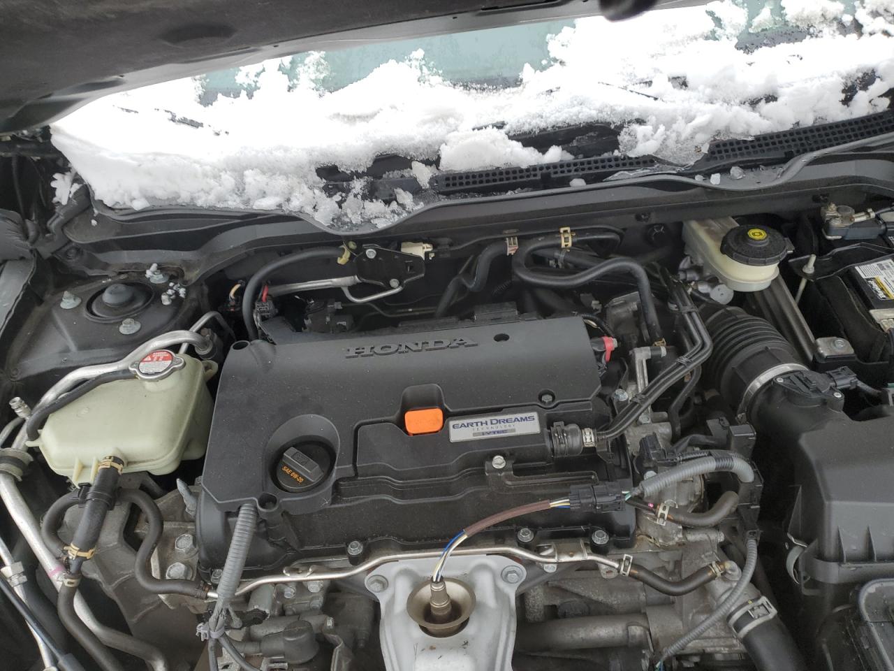 2019 Honda Civic VIN 2HGFC2F69KH547373 Copart auction photo, front end damage thumbnail 11