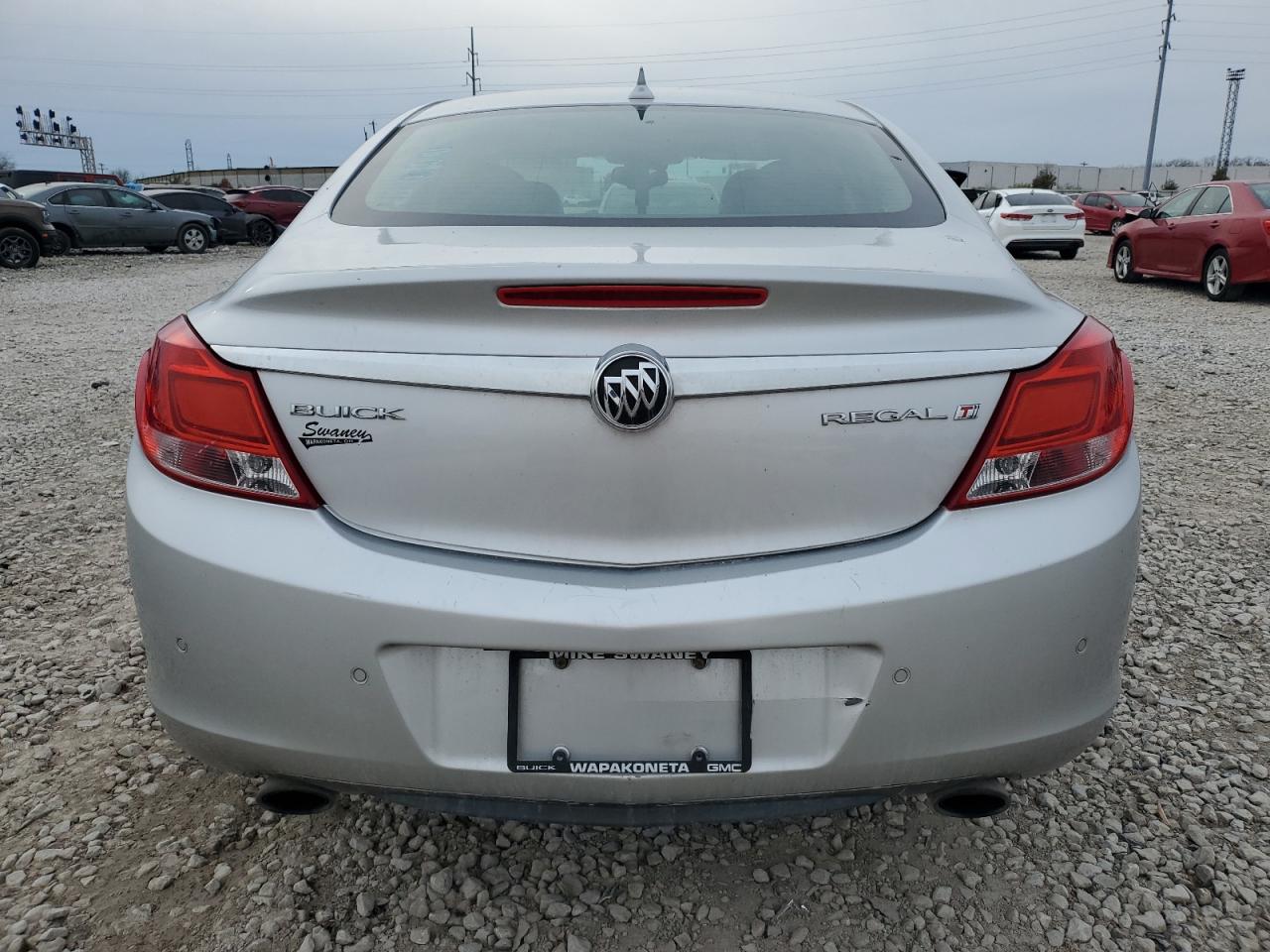 2013 Buick Regal VIN 2G4GT5GV8D9248802 Copart auction photo, undercarriage / front end damage thumbnail 6