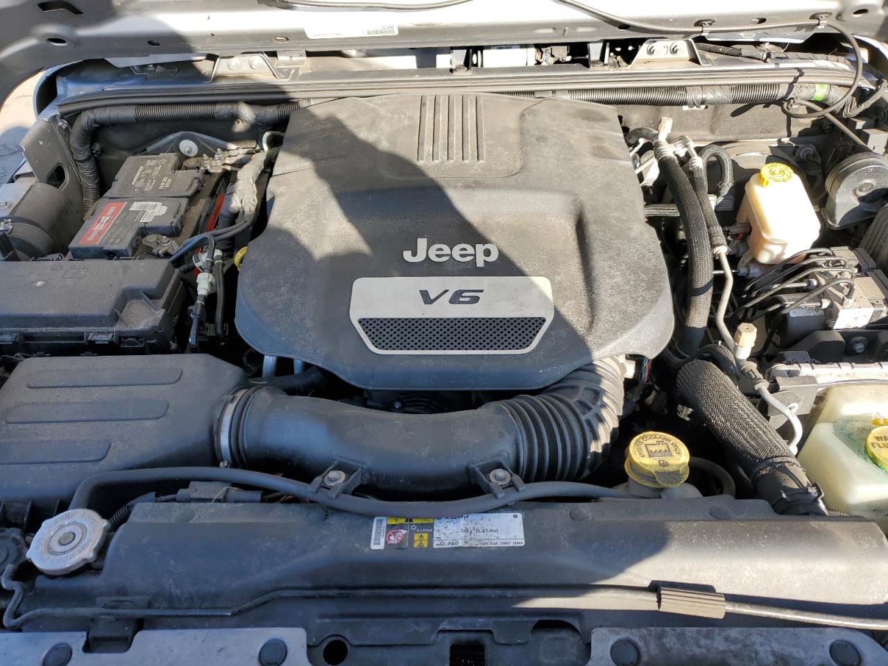 2016 Jeep Wrangler VIN 1C4AJWAG8GL188145 Copart auction photo, rear end damage thumbnail 11