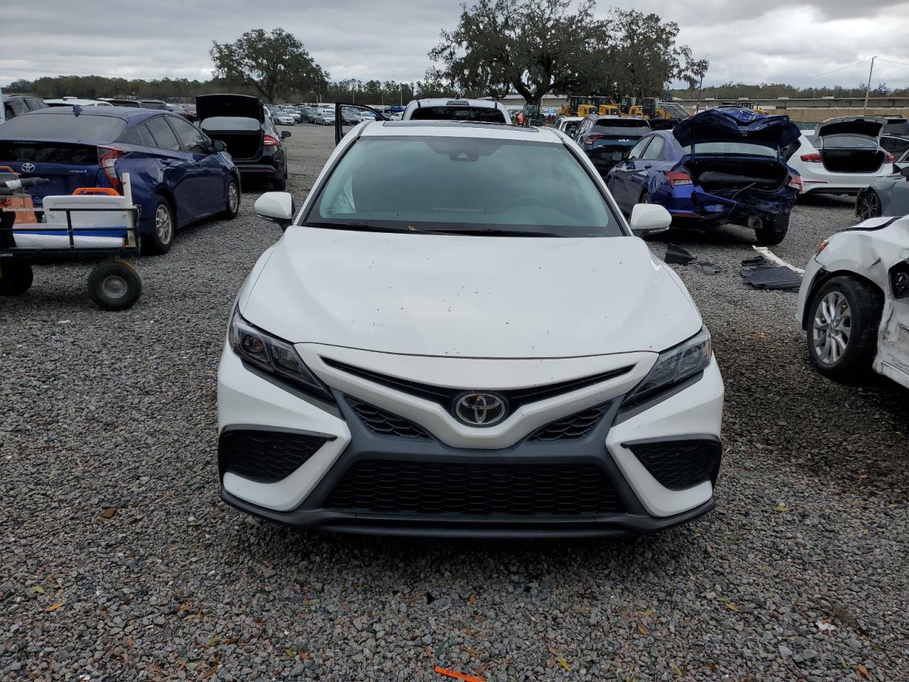 2023 Toyota Camry VIN 4T1T11AK9PU726809 Copart auction photo, side / rear end damage thumbnail 5