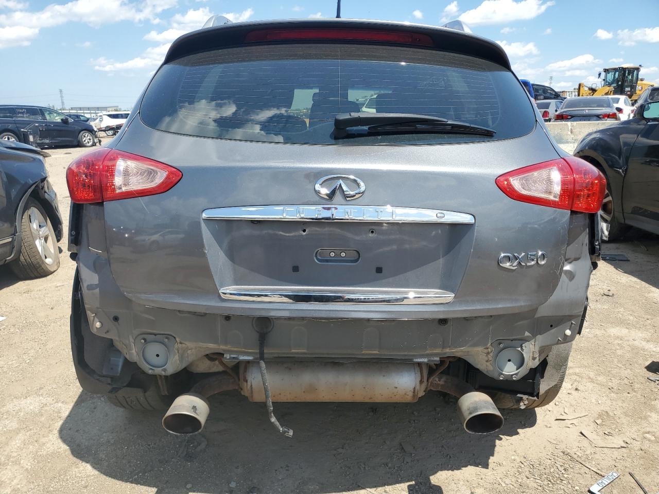 2016 Infiniti QX50 VIN JN1BJ0RR6GM261839 Copart auction photo, vandalism damage thumbnail 6