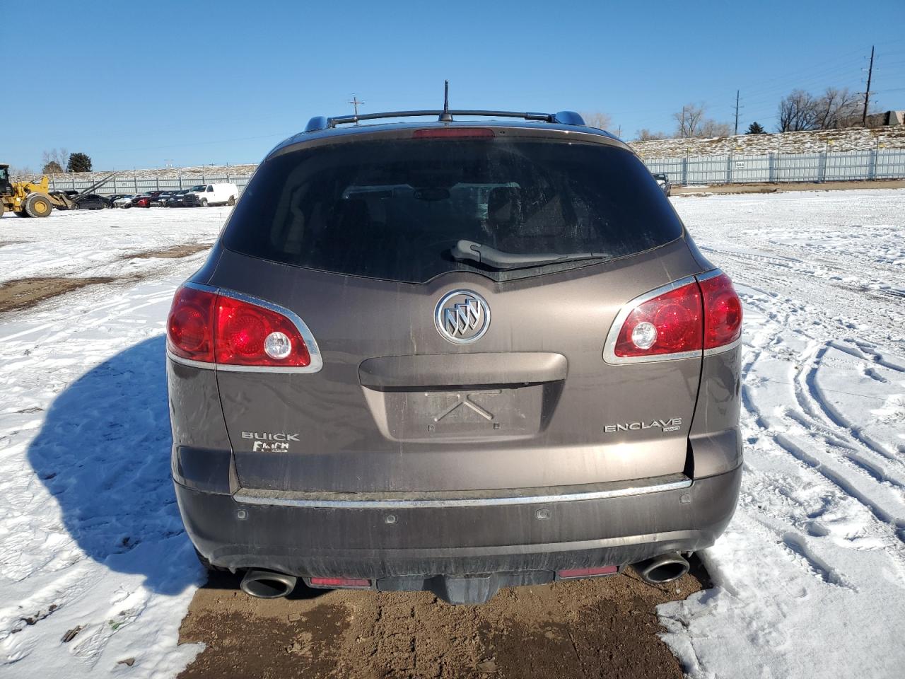 2012 Buick Enclave VIN 5GAKVDED3CJ390606 Copart auction photo, front end / side damage thumbnail 6