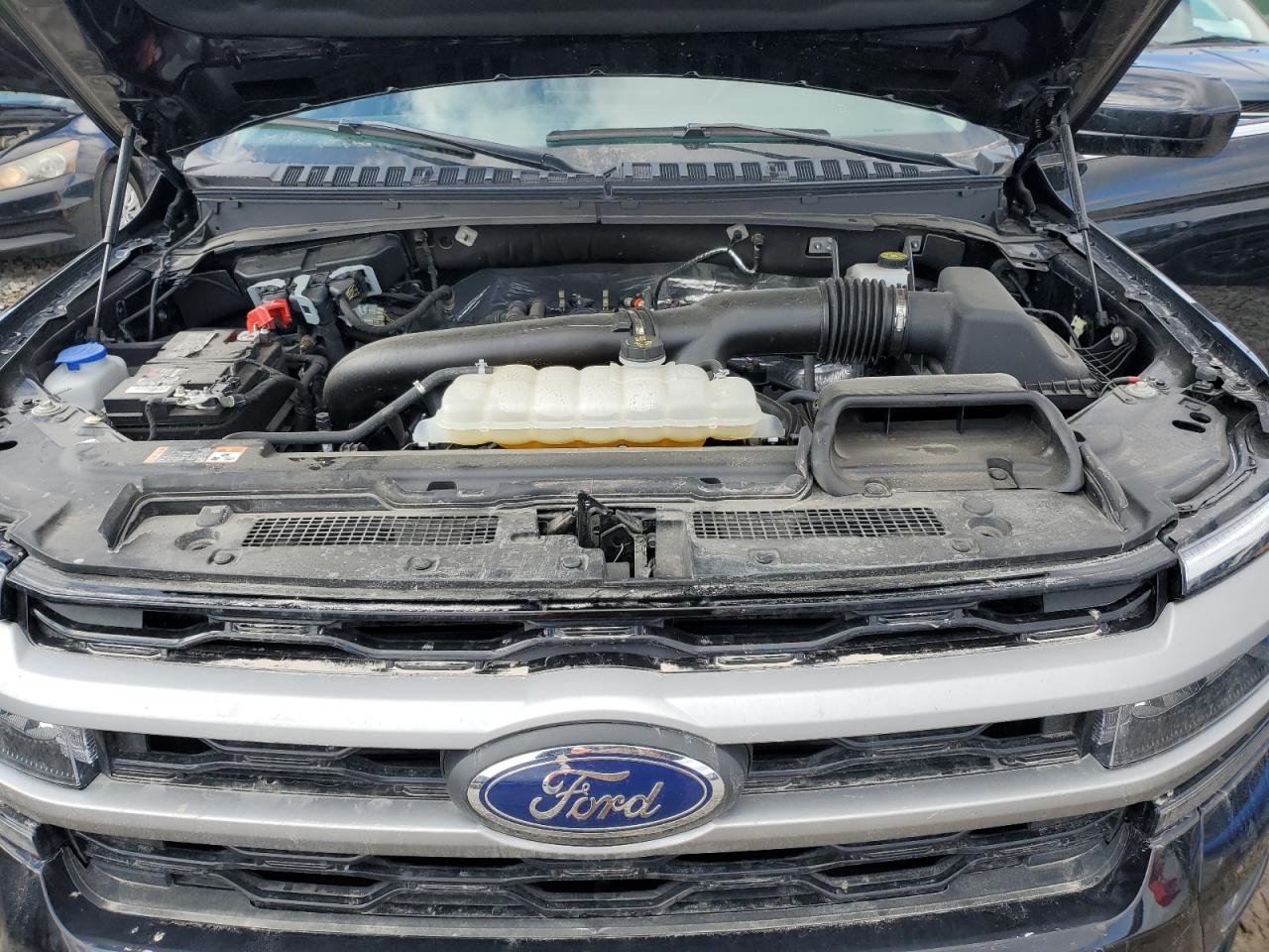 2023 Ford Expedition VIN 1FMJK1J85PEA01405 Copart auction photo, side / front end damage thumbnail 12