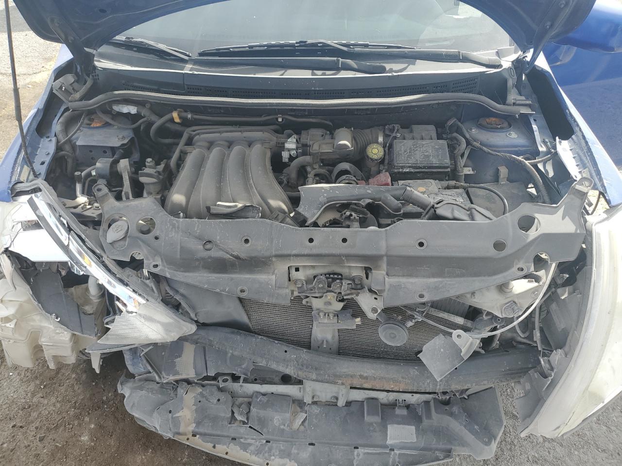 2012 Nissan Versa VIN 3N1BC1CP2CK807165 Copart auction photo, front end damage thumbnail 12