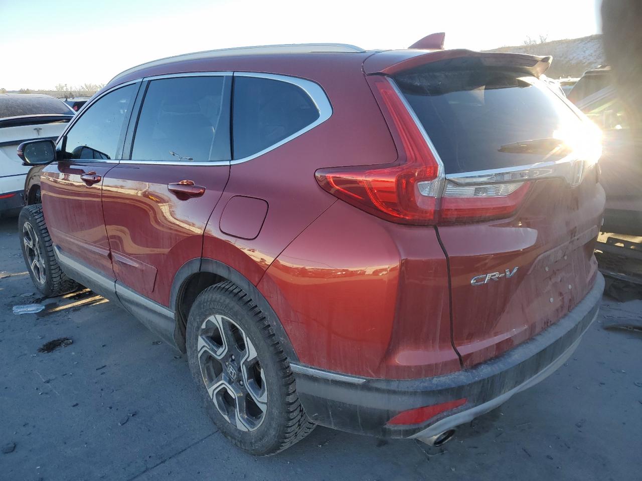 2017 Honda CR-V VIN 2HKRW2H92HH620853 Copart auction photo, front end damage thumbnail 2