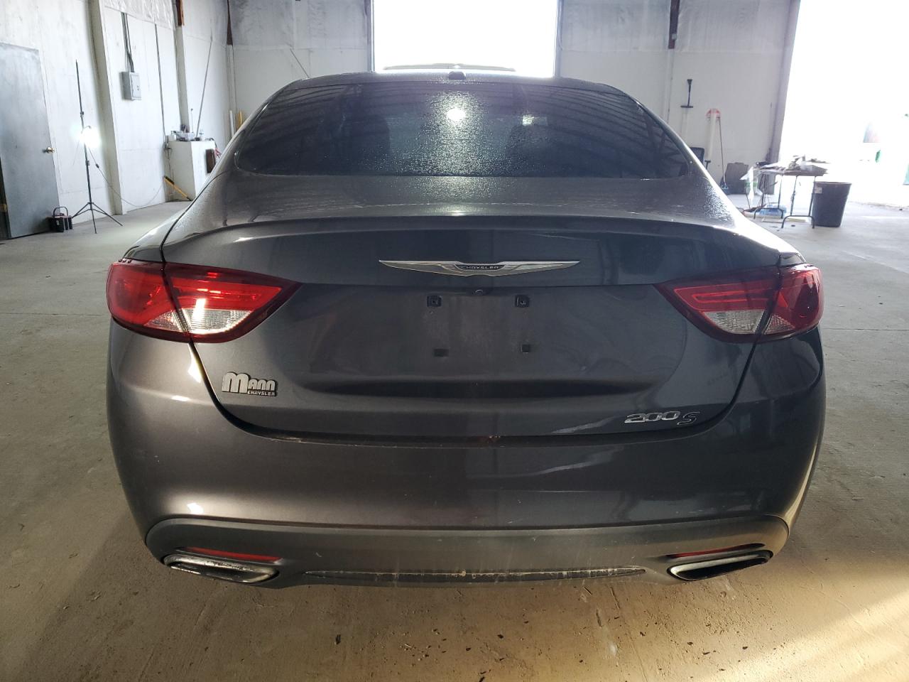 2015 Chrysler 200 VIN 1C3CCCBBXFN550374 Copart auction photo, front end / frame damage damage thumbnail 6