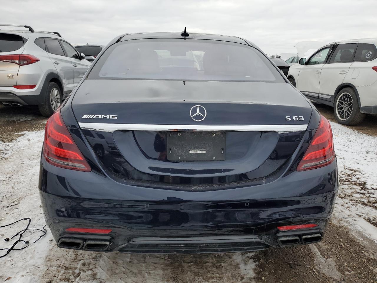 2019 Mercedes-Benz S-klasse VIN WDDUG8JB5KA463752 Copart auction photo, front end damage thumbnail 6