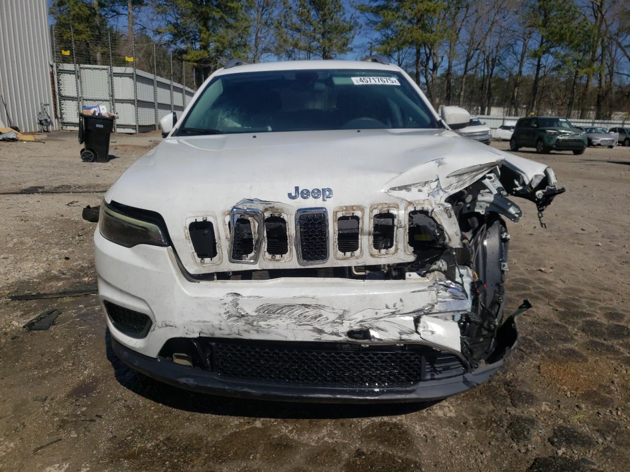 2020 Jeep Grand Cherokee VIN 1C4PJLCB5LD586413 Copart auction photo, front end damage thumbnail 5