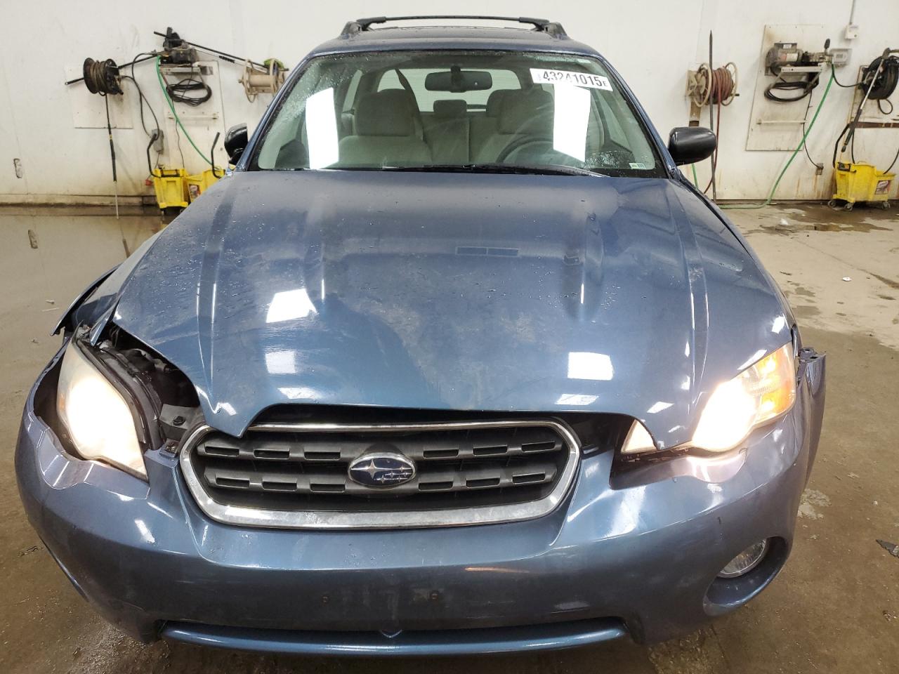 2006 Subaru Legacy VIN 4S4BP61C766363493 Copart auction photo, front end / side damage thumbnail 5