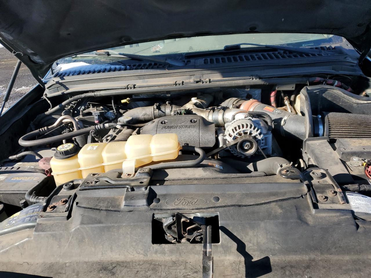2002 Ford F350 VIN 1FTSW31F62EB24159 Copart auction photo, rear end damage thumbnail 11