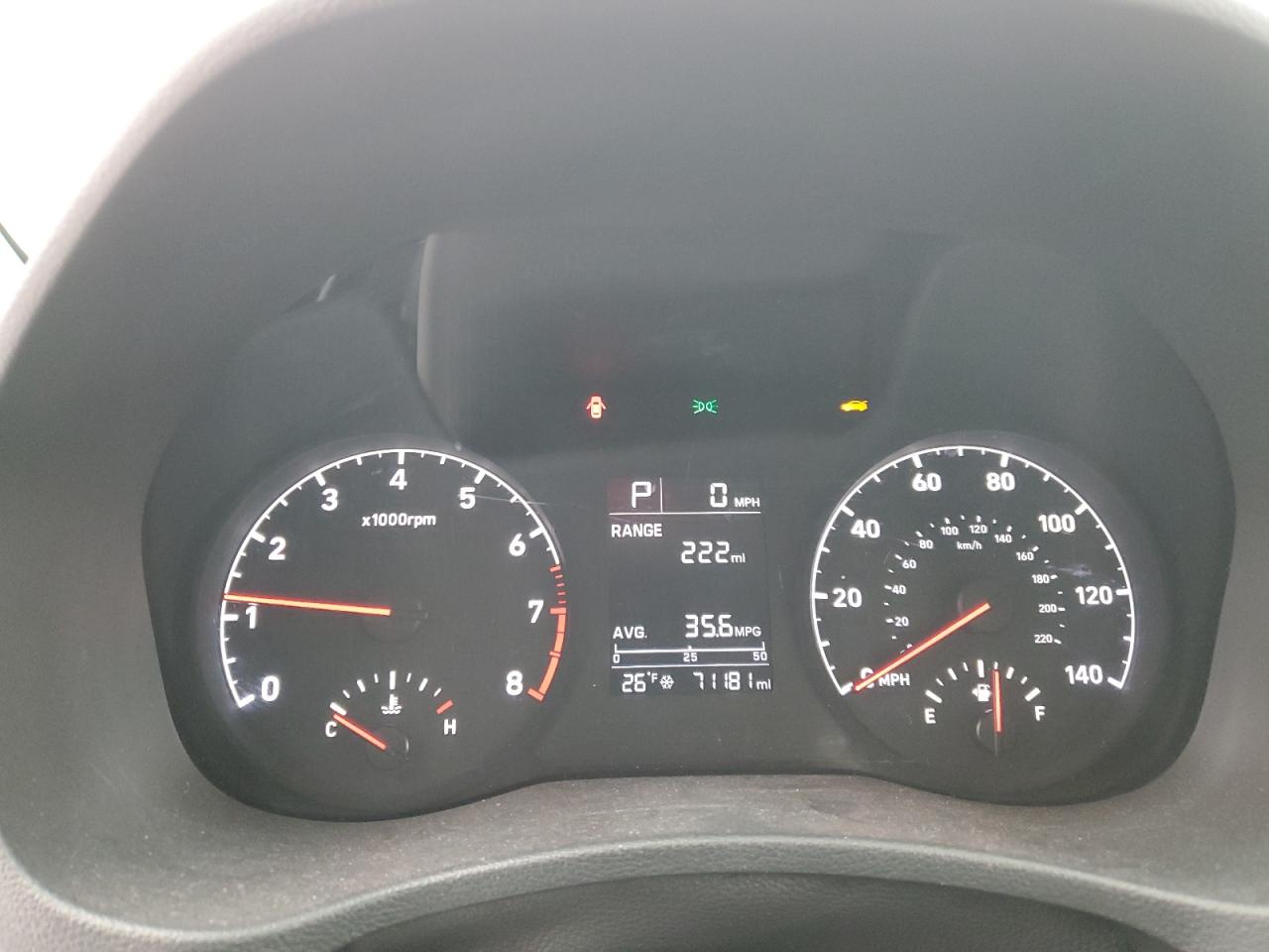2020 Hyundai Accent VIN 3KPC24A68LE113479 Copart auction photo, rear end damage thumbnail 9