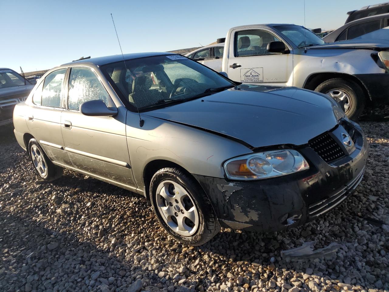 2004 Nissan Sentra VIN 3N1CB51D44L886891 Copart auction photo, front end damage thumbnail 4