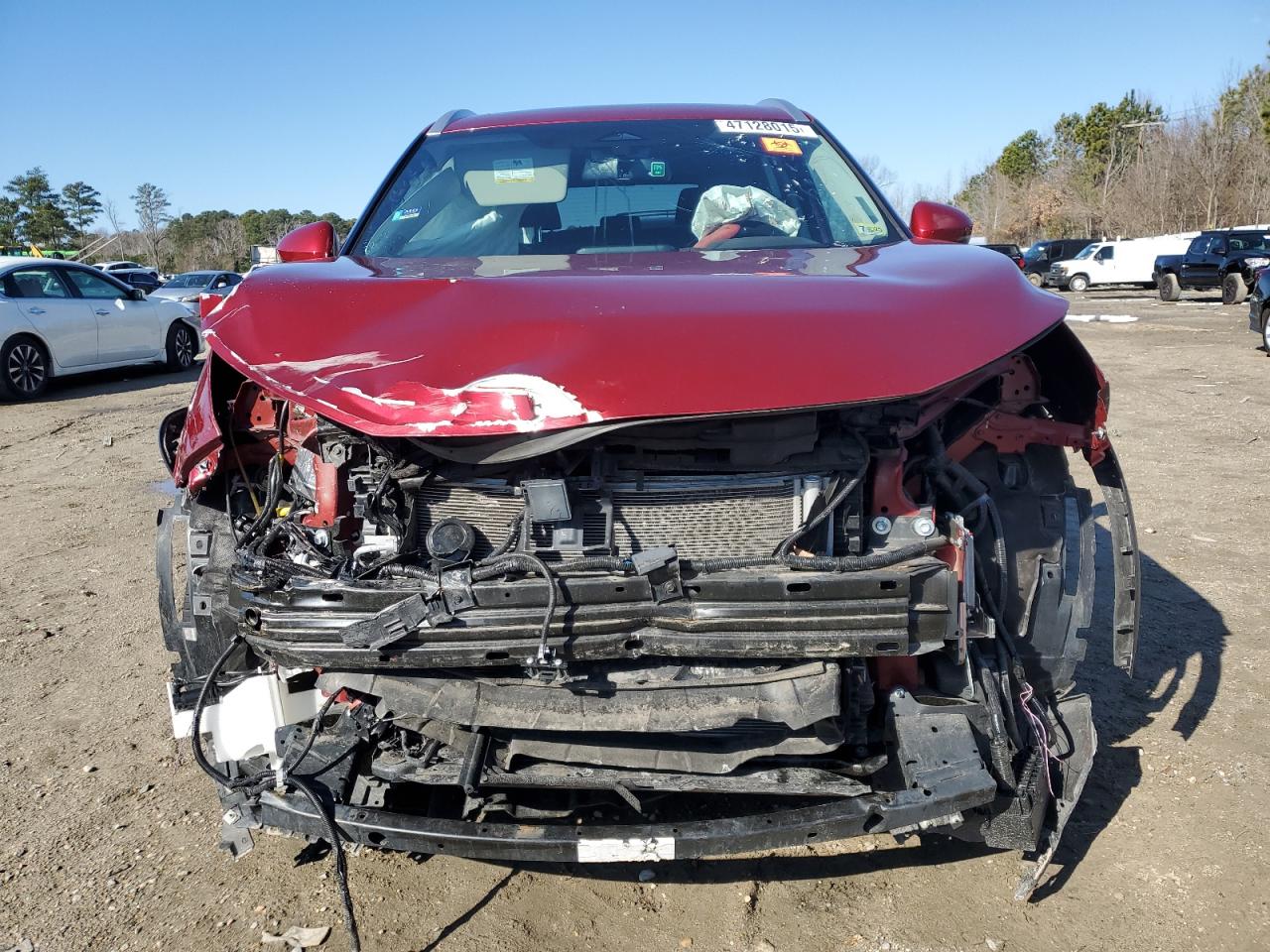 2021 Nissan Rogue VIN 5N1AT3CA5MC815263 Copart auction photo, front end / minor dent/scratches damage thumbnail 5