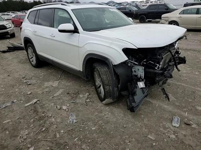 2021 Volkswagen Atlas VIN 1V2ER2CA5MC504333 Copart auction photo, front end / side damage thumbnail 12