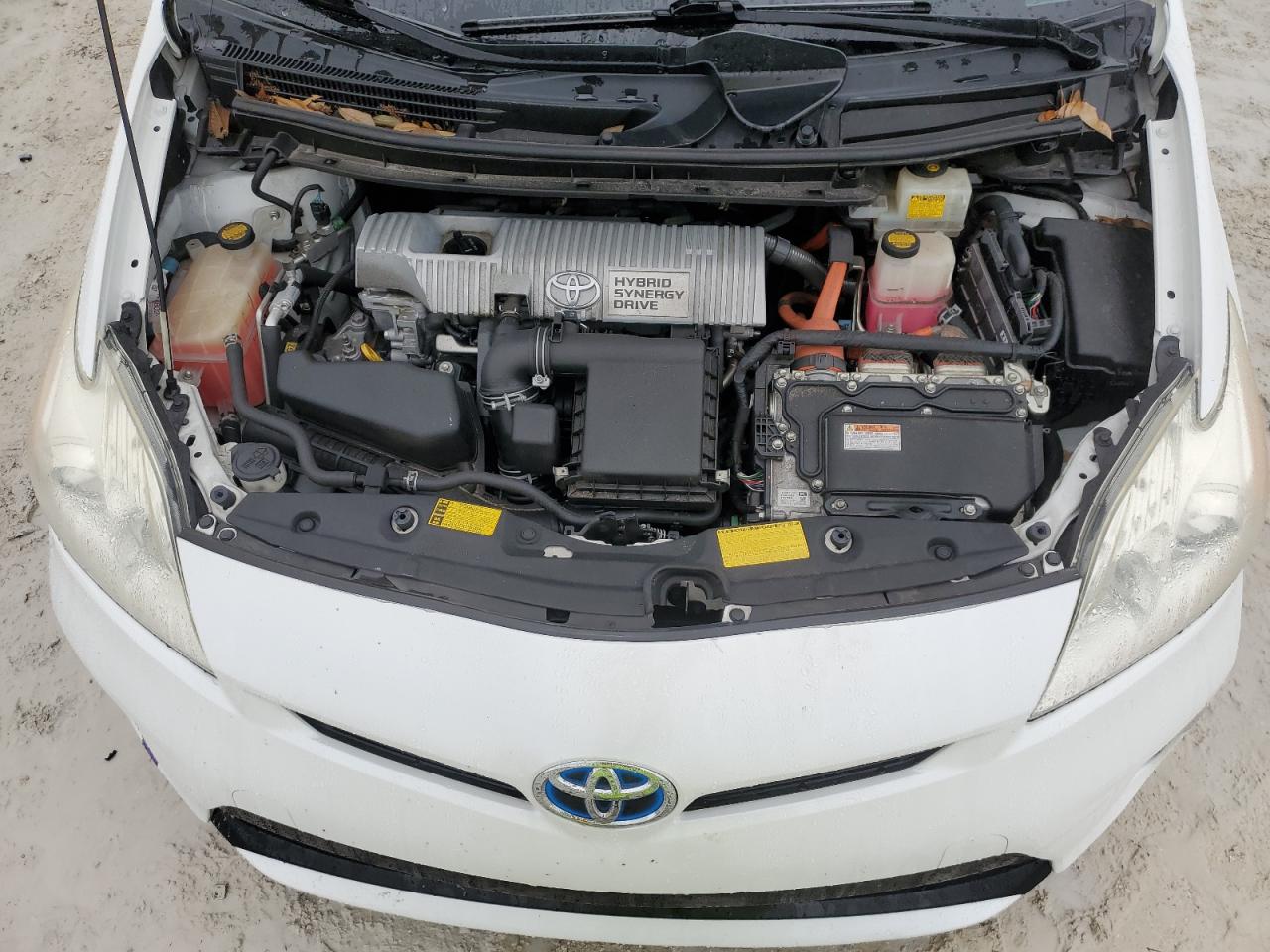 2013 Toyota Prius VIN JTDKN3DU7D5654091 Copart auction photo, front end / rear end damage thumbnail 11