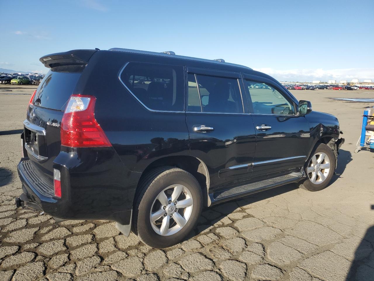 2010 Lexus GX VIN JTJJM7FX0A5010602 Copart auction photo, front end damage thumbnail 3