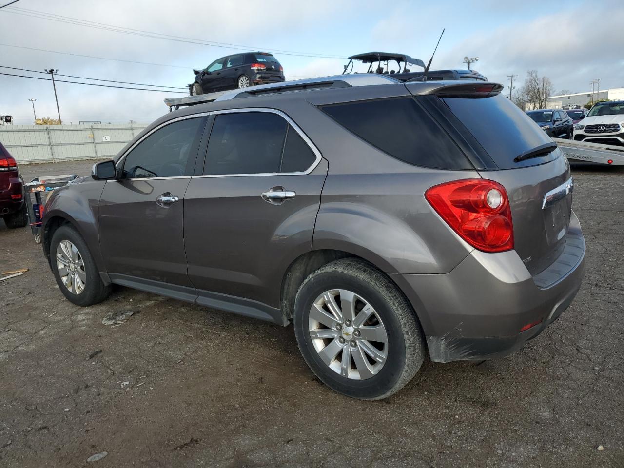 2011 Chevrolet Equinox VIN 2CNFLGEC9B6222037 Copart auction photo, side damage thumbnail 2