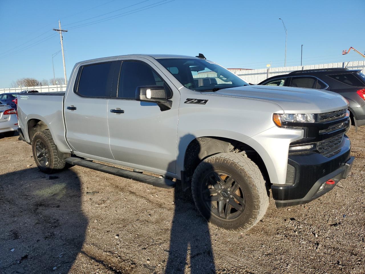 2021 Chevrolet Silverado VIN 1GCPYFED0MZ126849 Copart auction photo, rear end damage thumbnail 4