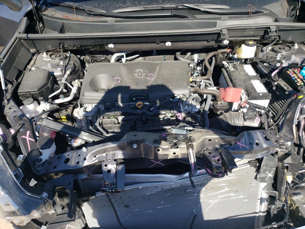 2024 Toyota RAV 4 VIN 2T3A1RFV8RW466244 Copart auction photo, front end damage thumbnail 12