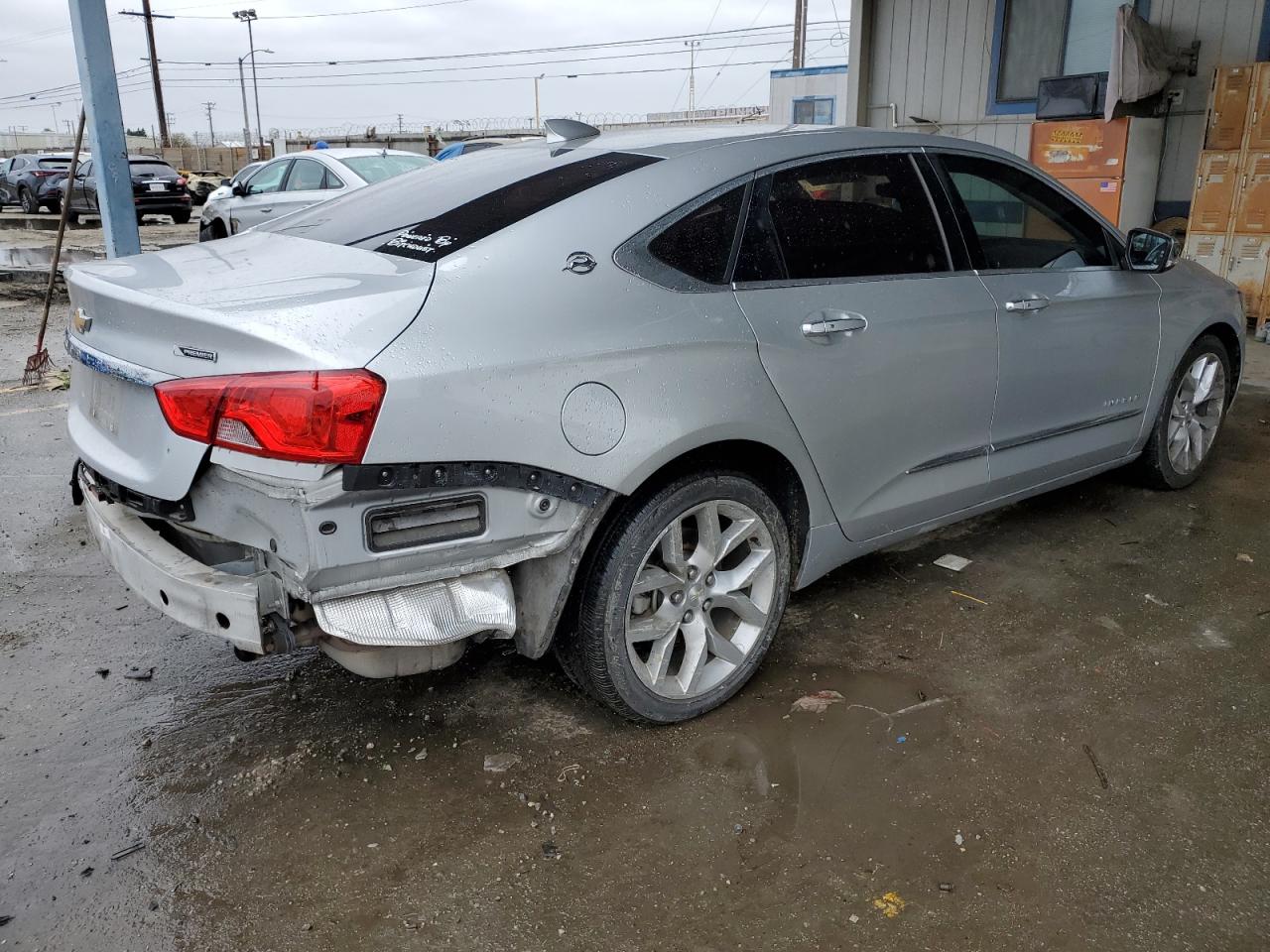 2018 Chevrolet Impala VIN 2G1125S38J9140719 Copart auction photo, rear end damage thumbnail 3