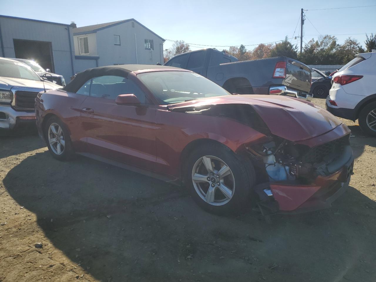 2018 Ford Mustang VIN 1FATP8UH8J5182404 Copart auction photo, front end damage thumbnail 4